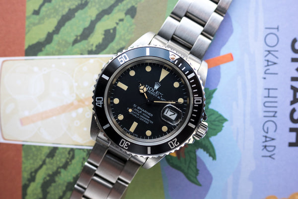 1983 Rolex 16800 Submariner Unpolished