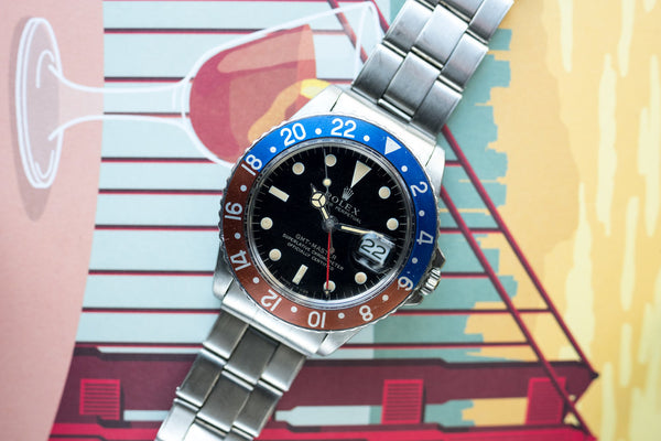 1966 Rolex Gilt 1675 GMT - Burnt Orange Pepsi Insert