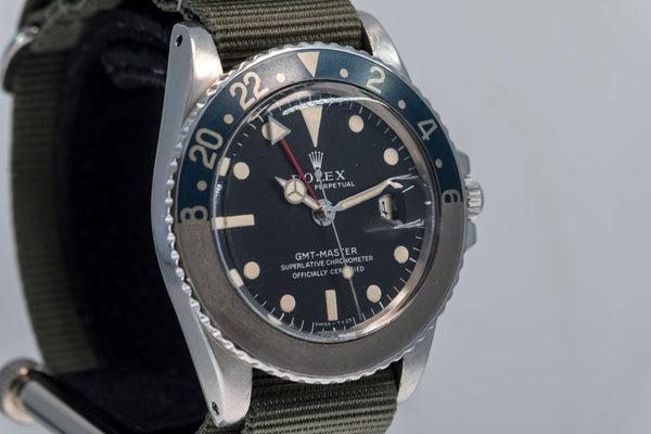 1968 Rolex 1675 GMT w/ MK1 "Long E" Dial