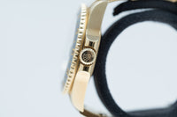 2011 Rolex 116718 Gold / Green Dial GMT Master II - Unpolished - Box / Papers