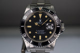 1983 Rolex 16800 Submariner Unpolished