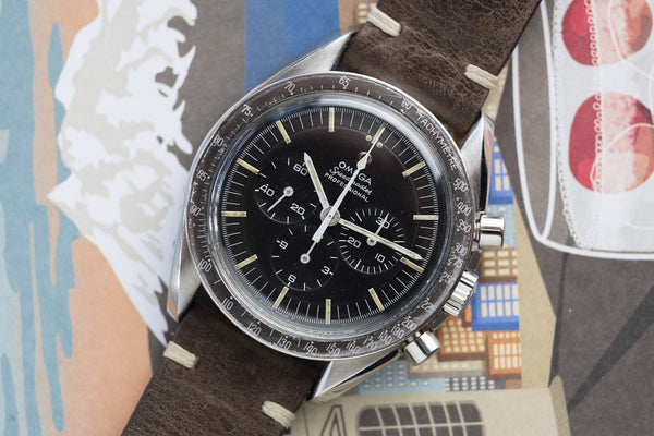 1967 Omega Speedmaster 145.012-67 Turning Tropical Dial and Bezel