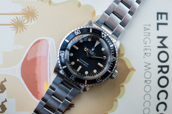 1978 Rolex 5513 MK II Maxi dial Submariner