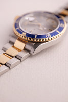 2003 Rolex 16613 Serti Dial Two-Tone Gold Submariner -Unpolished & Complete
