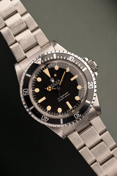 1981 Rolex 5513 Maxi 3 Lollipop Submariner