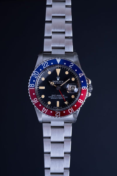 1978 Rolex MKIV Maxi 1675 Pepsi w/ box and papers