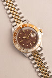 1973 Rolex 1675 Rootbeer GMT - Oxblood Nipple Dial