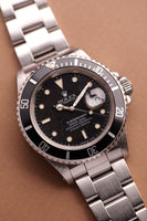 1987 Rolex 168000 Submariner  - Unpolished