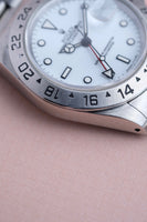 1990 Rolex 16570 Polar Tritium Dial Explorer II