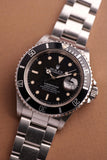 1987 Rolex 168000 Submariner  - Unpolished