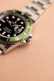 2003 16610LV Kermit “Flat-Four” Submariner - Box and Papers + Accessories