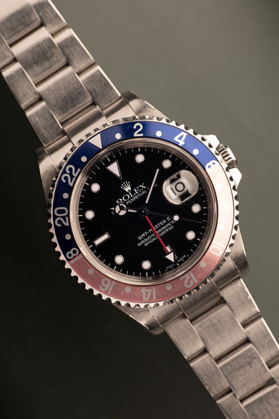 1999 Rolex 16710 Pepsi GMT - Unpolished