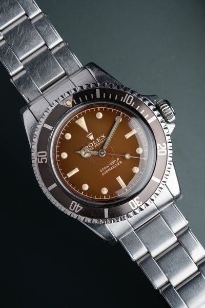 1960 Rolex 5512 Tropical Gilt Submariner