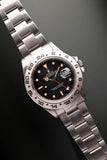 1988 Rolex 16550 Black Dial Explorer-II Pumpkinish