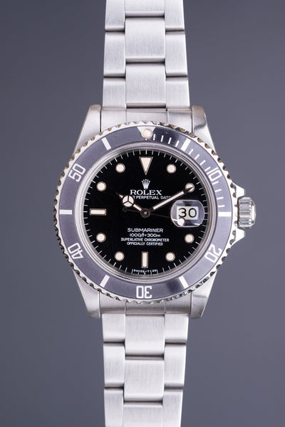 1983 Rolex 16800 Spider Dial Lavender Submariner