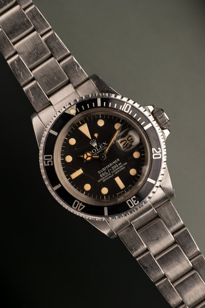 1978 Rolex 1680 Submariner - Unpolished - All Original