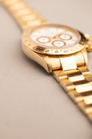 1997 Rolex 16528 Daytona - White on Gold