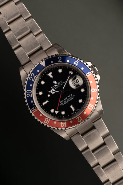 2001 Rolex 16710 Pepsi GMT