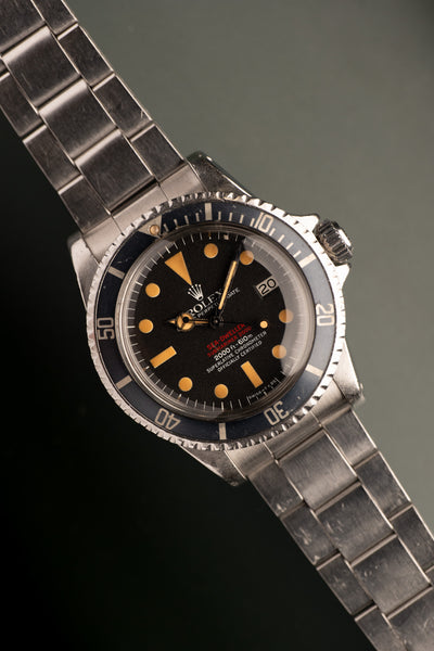 1974 Rolex Double Red 1665 Sea-Dweller - Pumpkin Dial
