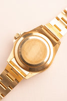 1987 Rolex 16808 Gold Submariner - Blue Dial - Unpolished