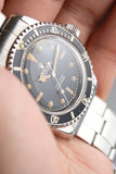 1960 Rolex 5512 Gilt Chapter-Ring Exclamation Dial Submariner