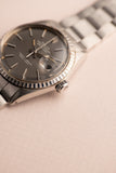 1970 Rolex 1603 Datejust ghost grey dial - w/ Guarantee Papers