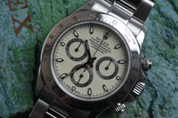2000 Rolex 116520 “Panna Cotta” Daytona - Box &amp; Papers