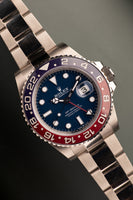2019 Rolex 126719BLRO (126719) White Gold GMT w/ Blue Dial : Full Set