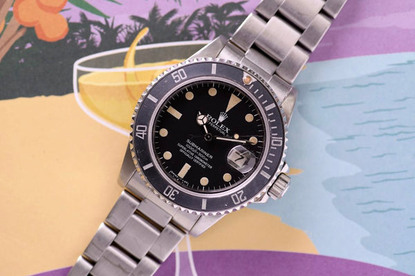 1984 Rolex 16800 Matte Dial Submariner