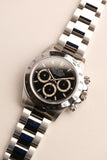 1996 Rolex 16520 Zenith Daytona - Black Dial w/ Papers
