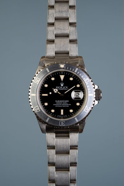 1991 Rolex 16610 Ghost Submariner