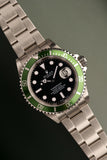 2003 16610LV Kermit “Flat-Four” Submariner - Box and Papers + Accessories
