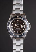 1984 Rolex 16800 tropical Submariner - box and papers