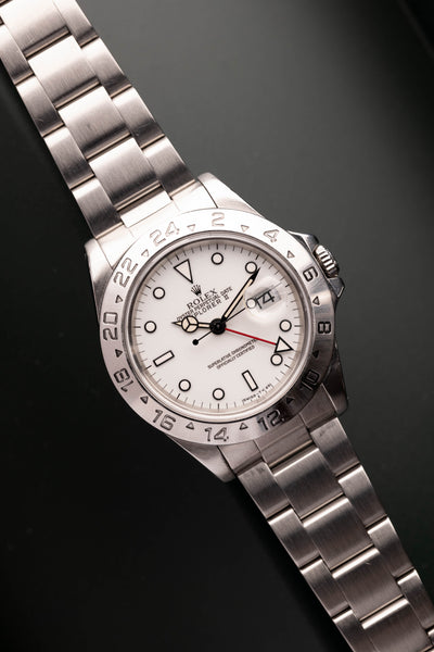 1996 Rolex Polar 16570 Tritium Dial Explorer
