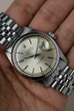 1963 Rolex 1601 Datejust - Radium Dial w/ Bracelet and Strap