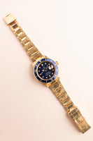 1987 Rolex 16808 Gold Submariner - Blue Dial - Unpolished