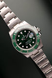 2018 Rolex 116610LV Hulk Submariner -Japan  Box and Card