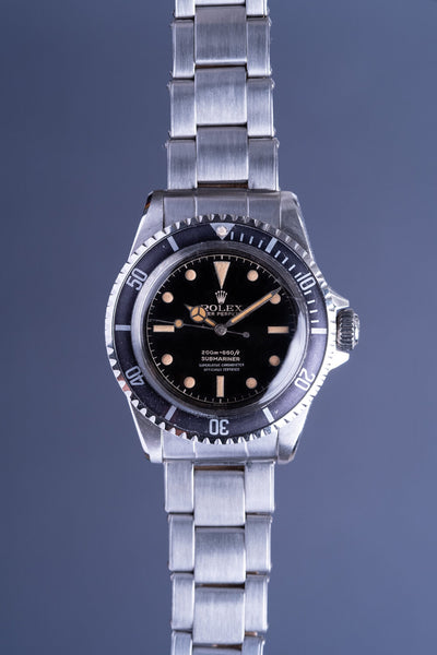 1962 Rolex Gilt 5512 Tropical Submariner - 4 liner