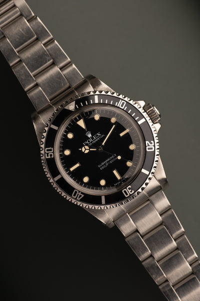 1984 Rolex 5513 Spider-Dial Submariner - Unpolished