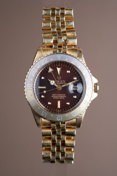 Rolex Gold 1675 GMT w/ Jubilee bracelet