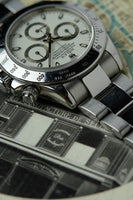 2002 Rolex 116520 Panna - Cream Dial Daytona - Box and Papers