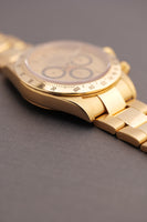1987 Rolex 16528 Zenith Gold Daytona w/ Champagne Floating “Cosmograph” Dial - Unpolished