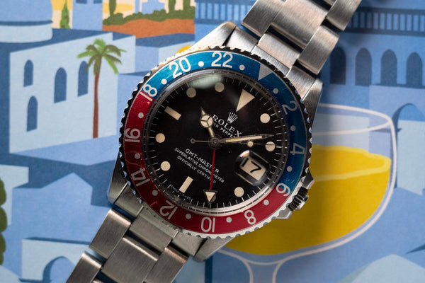 1970 Rolex 1675 Pepsi GMT - MK 1 Dial