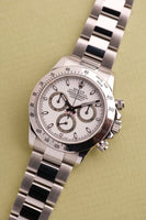 2006 Rolex 116520 White Dial Daytona - Box and Papers & Unpolished