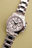 2006 Rolex 116520 White Dial Daytona - Box and Papers & Unpolished