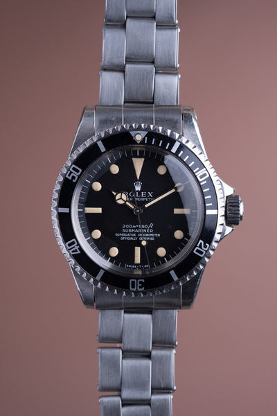 1966 Rolex 5512 Meters First Submariner - Unpolished