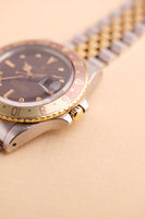 1984 16753 Rootbeer Nipple dial GMT - Unpolished