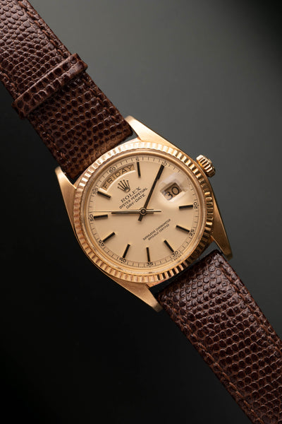 1972 Rolex 1803 Day-Date Gold non luminous dial - Unpolished case