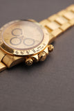 1987 Rolex 16528 Zenith Gold Daytona w/ Champagne Floating “Cosmograph” Dial - Unpolished