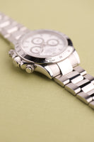 2006 Rolex 116520 White Dial Daytona - Box and Papers & Unpolished